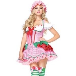 Strawberry-Girl Costume